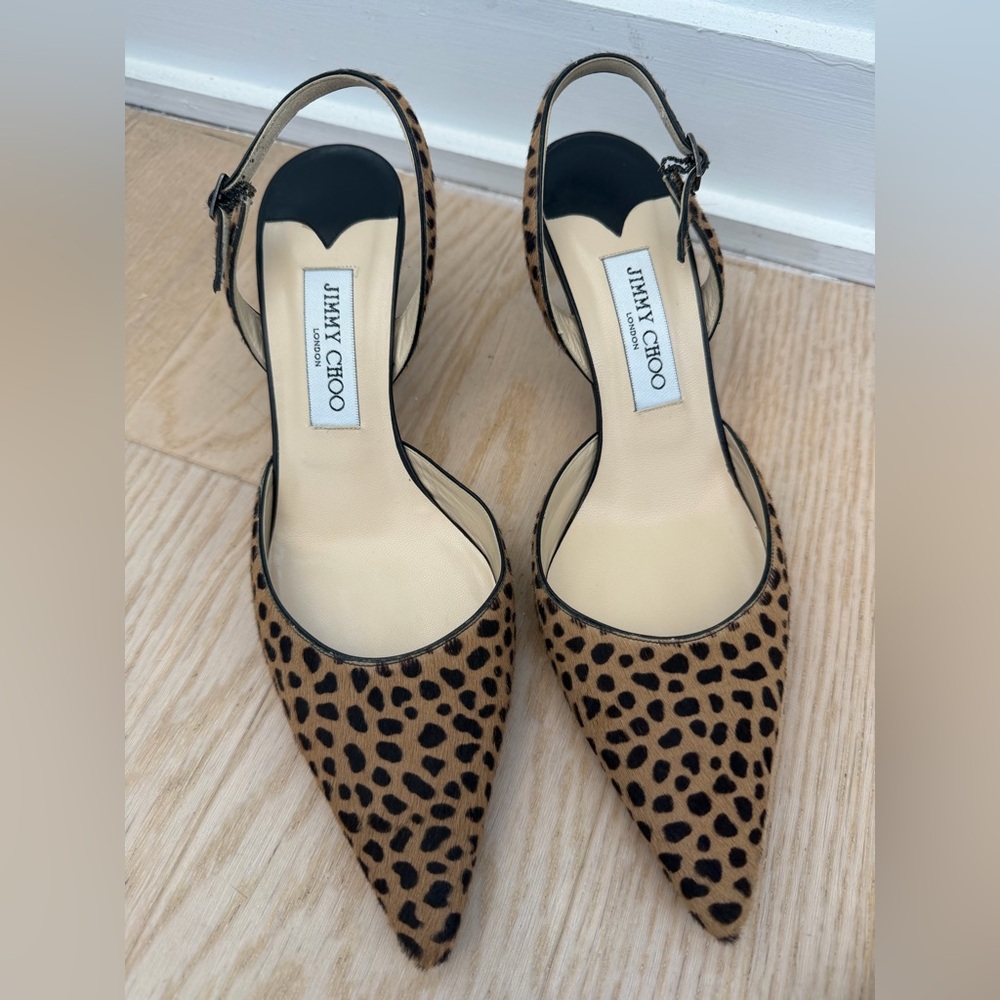 Jimmy Choo Leopard Print Heels